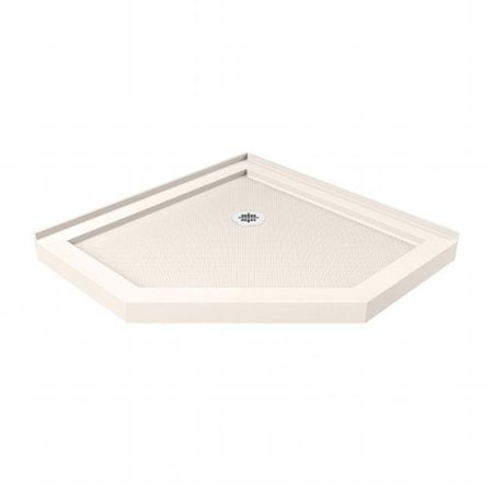 DREAMLINE DreamLine DLT-2036360-22 2.75 x 36 x 36 in. SlimLine Neo-Angle Shower Base; Biscuit DLT-2036360-22